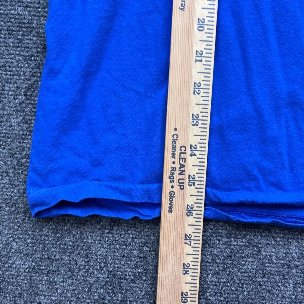 Nike Sportswear Graphic Swoosh Royal Blue Cotton Short Sleeve T-Shirt
